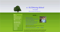 Desktop Screenshot of e-zdrivingschoolnc.com